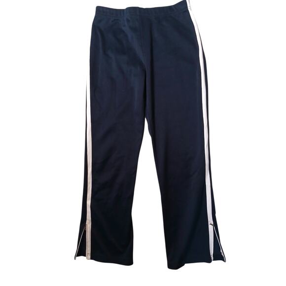 Lauren Active Ralph Lauren Interlock Track Pant Men Sz M Navy Jogger Double Knit - Picture 5 of 13